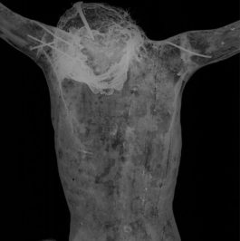 Radiografia ai raggi X di un'opera d'arte